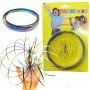 Кінетичні кільця - Magic Ring Іграшка-антистрес Торофлакс Toroflux Цвет Мультиколор-Toroflux