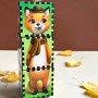 Деревянные кубики "Звери" Ubumblebees (ПСД180) PSD180 вращаются