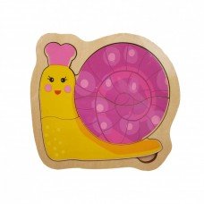Деревянная игрушка Пазлы MD 2283 Улитка