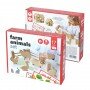Деревянный игровой набор "Фигурки животных" Igroteco 900521, 17 деталей