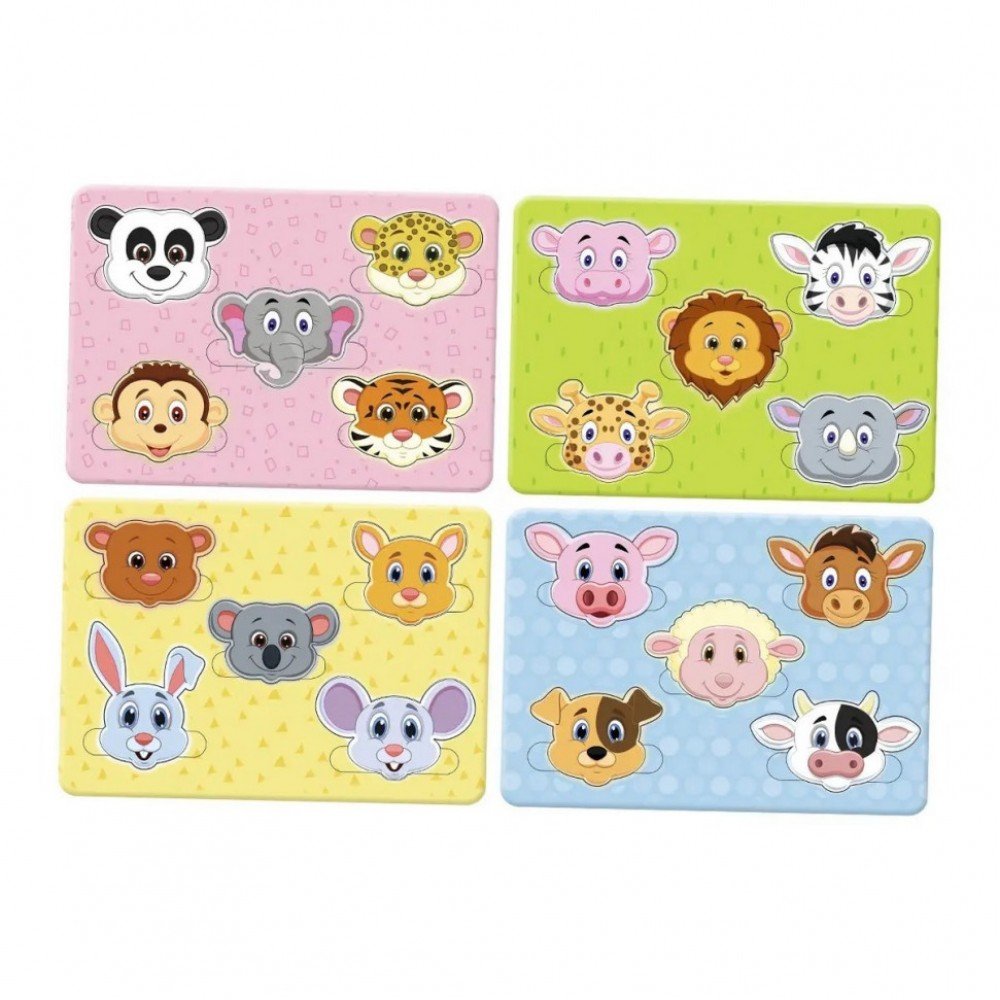 Деревянный пазл "Весеыеі мордочки" Ubumblebees (ПСД029) PSD029 дорожный вариант Деревянный пазл "Весеыеі мордочки" Ubumblebees (ПСД029) PSD029 дорожный вариант