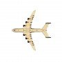 Деревянный конструктор "Мрия АН-225" Pazly UPZ-001 142 детали