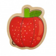 Деревянная игрушка Пазлы MD 2283 Яблоко