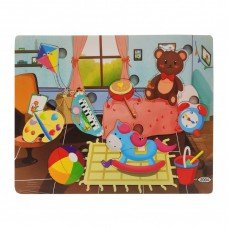 Деревянная игрушка Пазлы MD 2561-2001/24, 30*22 см Детская комната