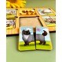 Деревянный пазл-сортер "Удивительные зверята" Ubumblebees (ПСФ090) PSF090, 6 картинок животных