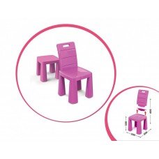 Детский стул-табурет 04690/1/2/3/4/5 высота табуретки 30 см Розовый