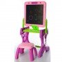 Детский мольберт на ножках с полочкой YM881 Pink розовый