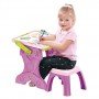Детский мольберт на ножках с полочкой YM881 Pink розовый