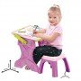 Детский мольберт на ножках с полочкой YM881 Pink розовый