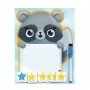 Магнитная доска "Енот" с маркером Vladi Toys VT3601-20 укр.
