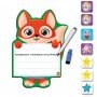 Магнитная доска "Лисица" с маркером Vladi Toys VT3601-21 укр.