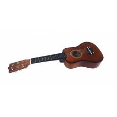 Игрушечная гитара M 1370 деревянная Коричневый