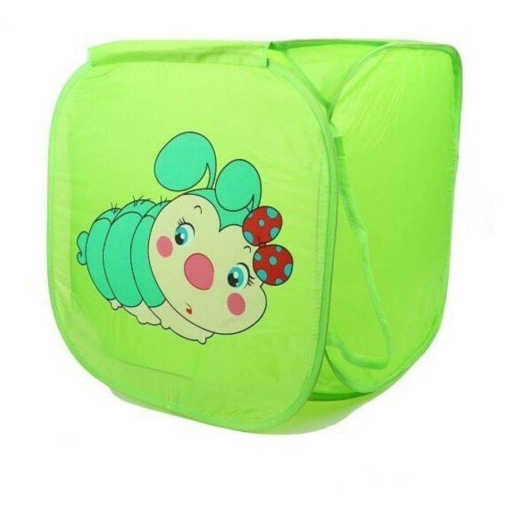Корзина для игрушек R4012/21/22, с кришкой 45-45 см Гусень