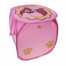 Корзина для игрушек R4012/21/22, с кришкой 45-45 см Мишка
