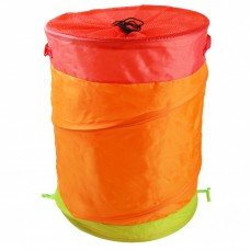 Детская корзина для игрушек M 2507 на шнурке Оранжевая M 2507Orange 