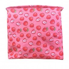 Корзина для игрушек CLR616 хлопок, водонепроницаемая пропитка, 50*40*50 см Клубника