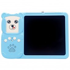 Планшет для рисования LCD Writing Tablet + озвученная азбука Монтессори Y5-2AB 255 карточек (Синий)