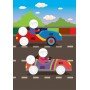 Детская большая книга "Авто" 403600 с наклейками