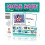 Развивающие карточки "Морские жители" 110х110 мм 72752 на укр /англ языке