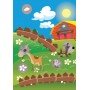 Детская развивающая книга Веселые улыбки Пёсик 402931 с наклейками