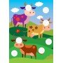 Развивающая большая книга "Ферма" 403624 с наклейками