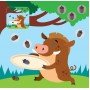 Детская книга аппликаций "Веселые малыши" 403419 с наклейками