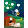 Детская большая развивающая книга "Сад" 403631 с наклейками