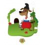 Детская развивающая книга-игра Сообразительные малыши Солнце 402962 с наклейками