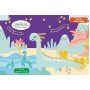 Детская книга с наклейками "Динозаврики" 879006 на укр языке