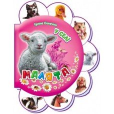 Детская книжка Малыши "В селе" 411004 на укр. языке