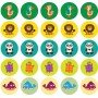 Детская развивающая книга Мама и малыши "Котятя" 402849 с наклейками