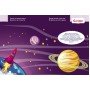 Детская книга с наклейками"Космос" 879007 на укр языке
