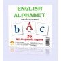 Развивающие карточки "Английский алфавит" 110х110 мм 101693 на англ языке