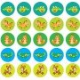Детская развивающая книга Мама и малыши "Медвежата" 402863 с наклейками
