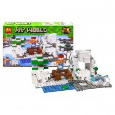 Детский конструктор "MINECRAFT: Зимняя рыбалка" BELA 10960