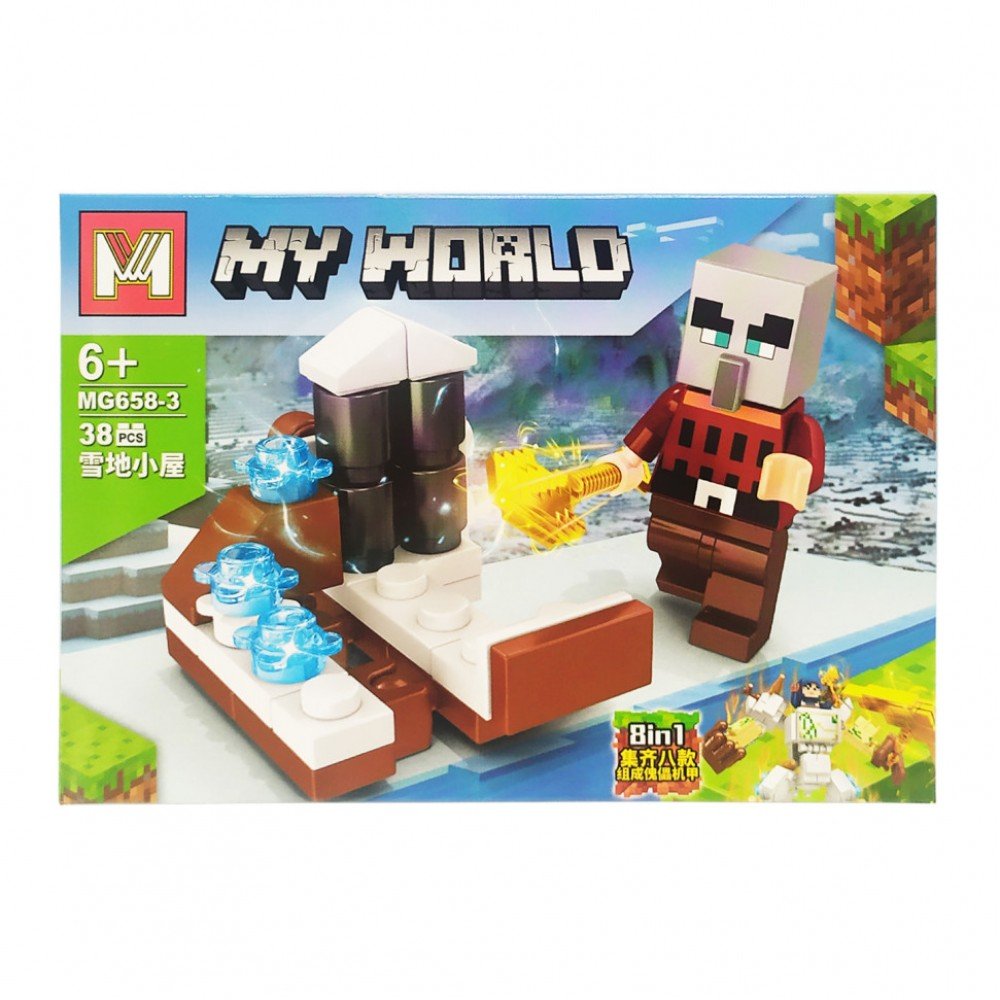 Конструктор "Minecraft" Bambi MG658 (Вид 3)