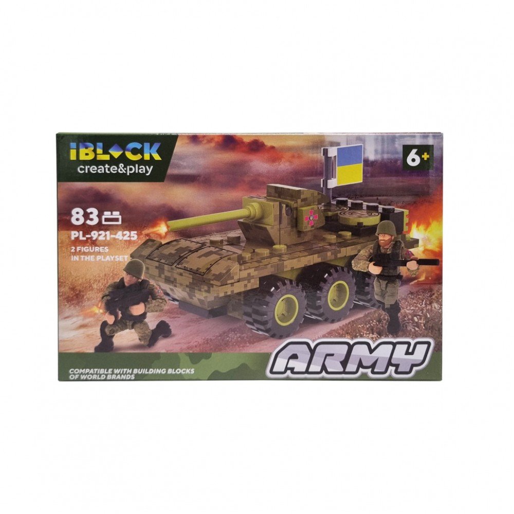Конструктор детский Армия IBLOCK PL-921-425, 4 вида (Вид 4)