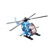 Конструктор SLUBAN M38-B0666 Авиация, 101 деталь Вертолет гражданский