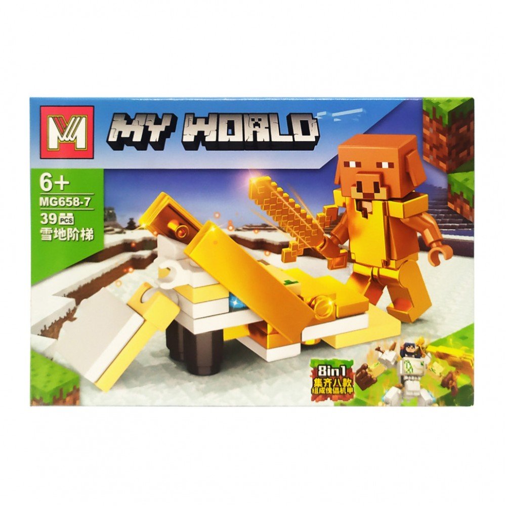 Конструктор "Minecraft" Bambi MG658 (Вид 7)