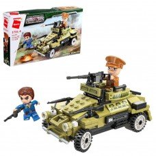 Конструктор Qman 1731Q военный транспорт, фигурка Броневик