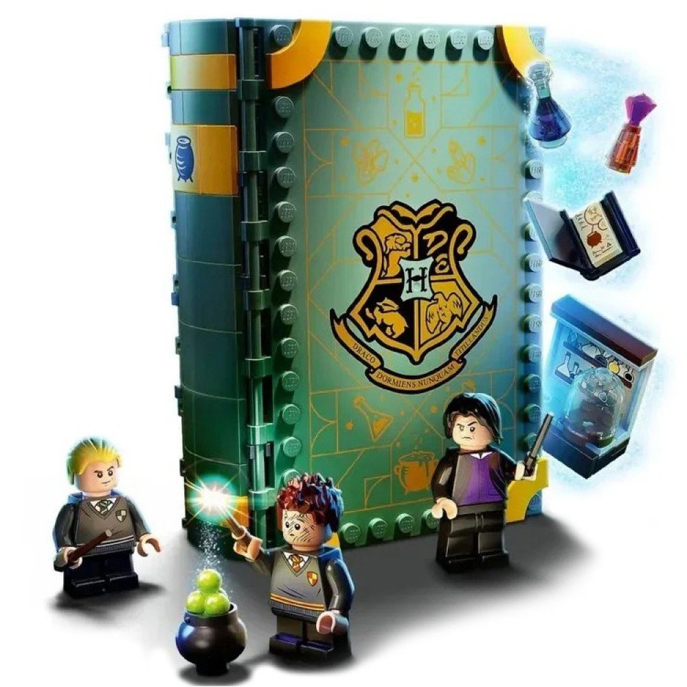 Детский конструктор HARRY POTTER "Учеба в Хогвартсе: Урок зельеварения" 60007