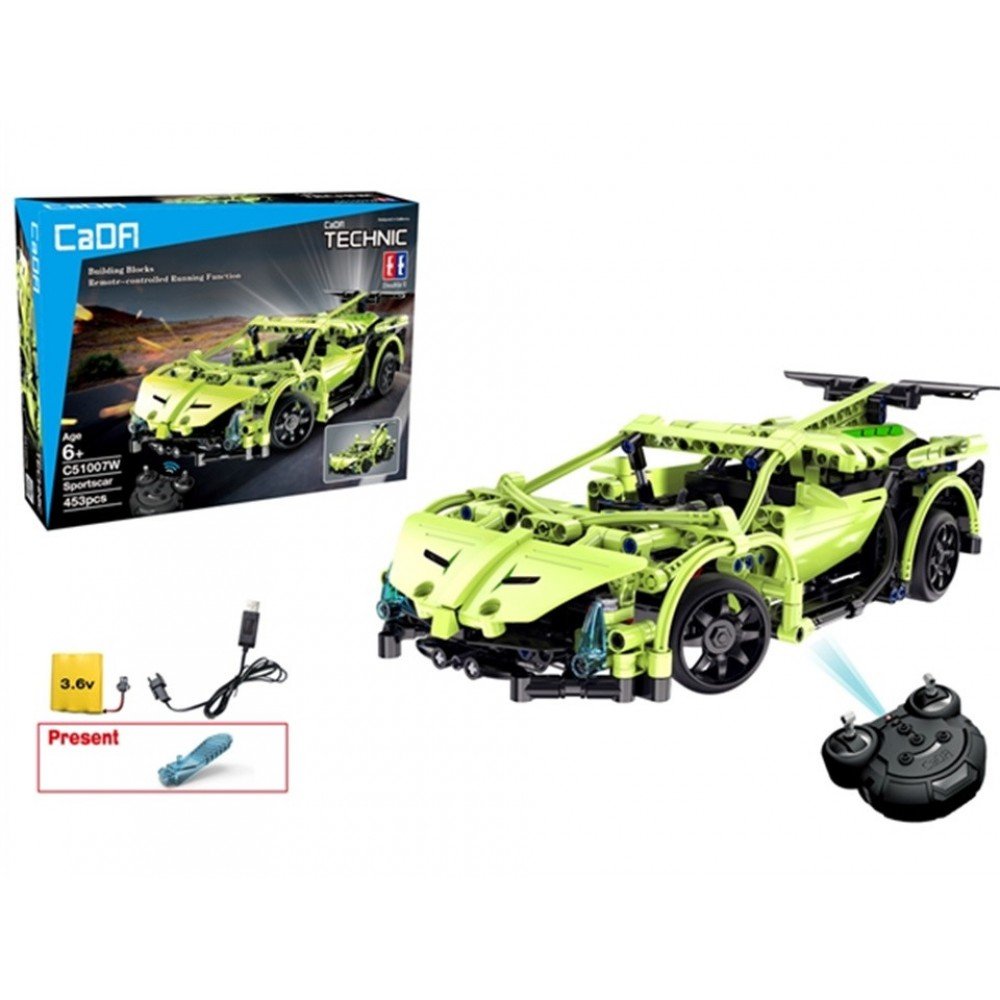 Конструктор на радиоуправлении CaDA TECHNIC C51007W, 453 детали