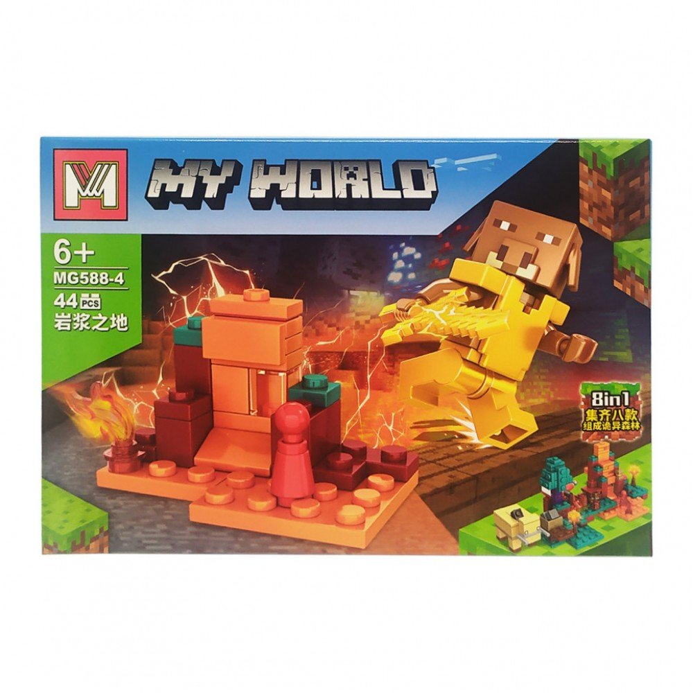 Конструктор "Minecraft" Bambi MG588 (Вид 4)