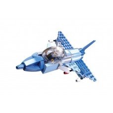 Конструктор SLUBAN M38-B0666 Авиация, 101 деталь Истребитель