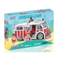 Конструктор XINGBAO XB-08004 MOC Фургон с мороженым, 1000 элемента