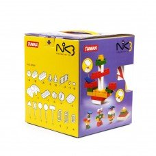 Конструктор детский "NIK-3" 71535, 128 крупных деталей