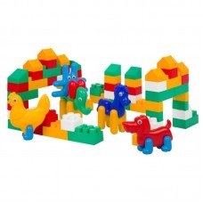 Детский конструктор "Зоо Блок" №5 1906, 75 деталей