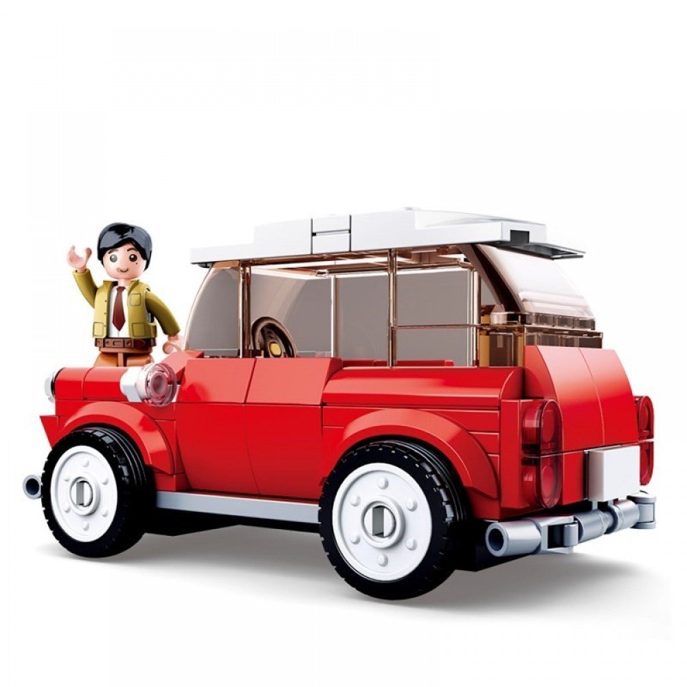 Конструктор SLUBAN M38-B0706B Машинка, 150 деталей