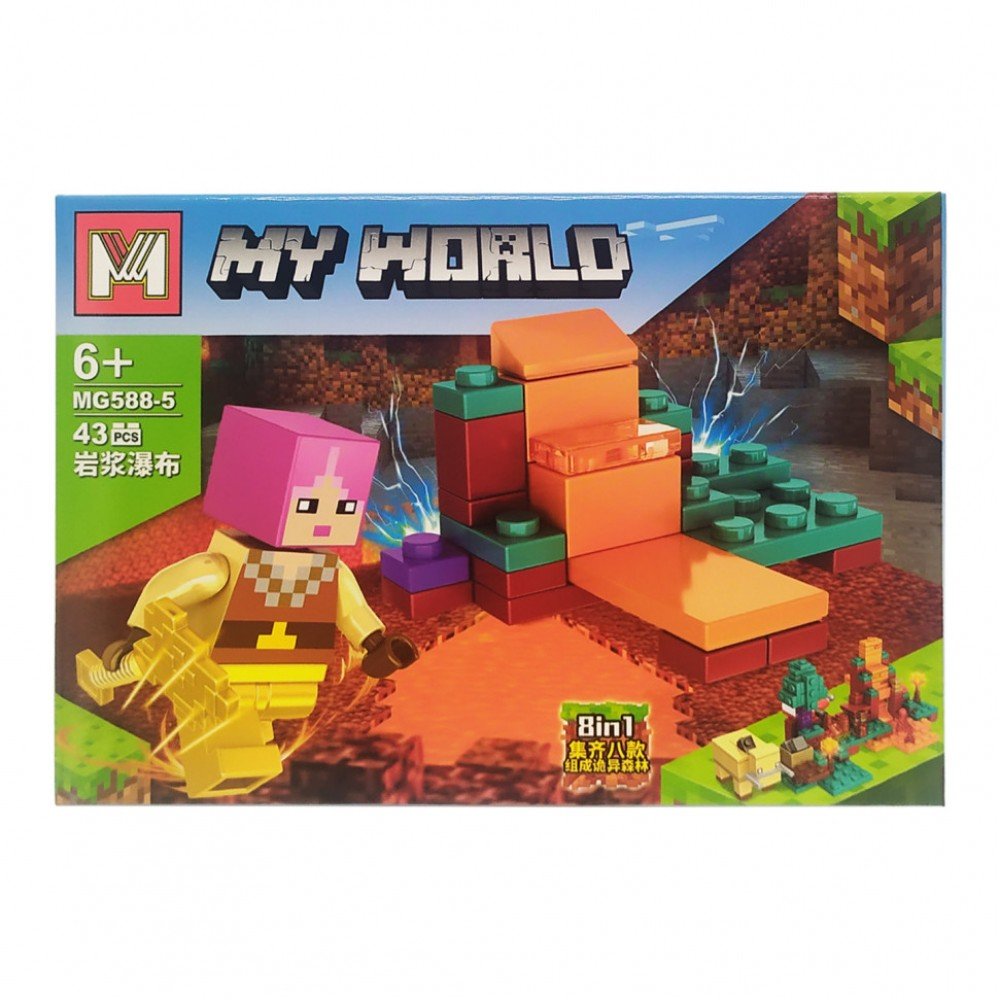 Конструктор "Minecraft" Bambi MG588 (Вид 5)