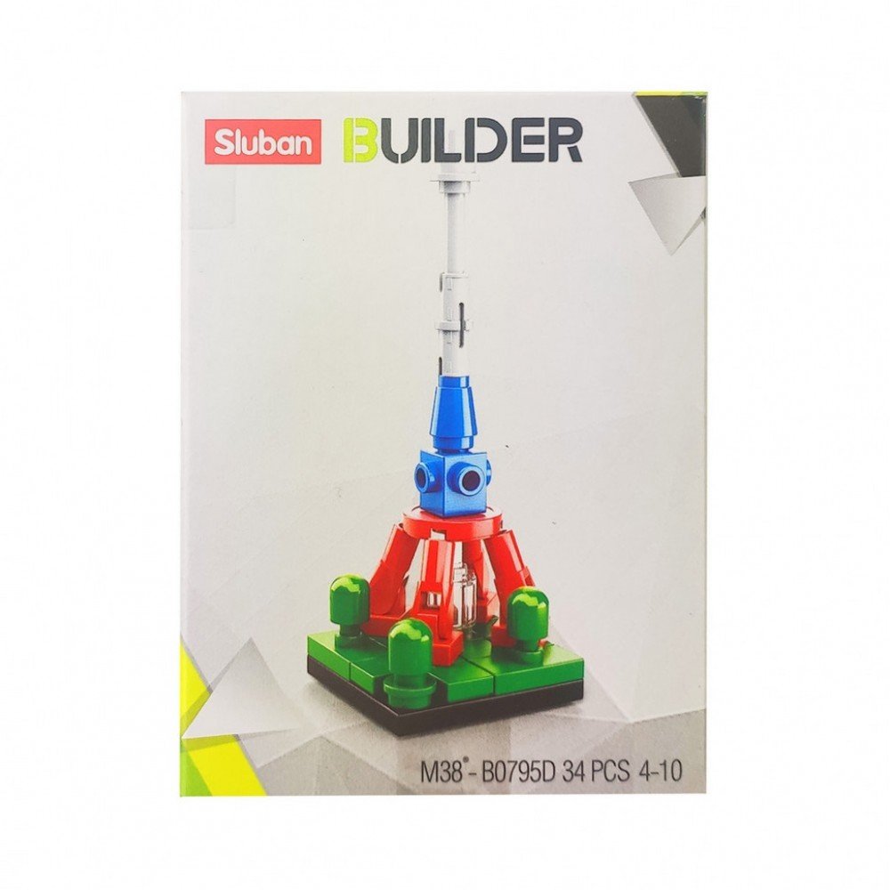 Детский конструктор Транспорт SLUBAN M38-B0795, транспорт, фигурка M38-B0795D